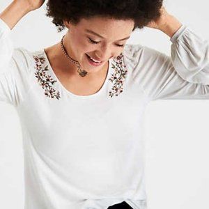 American Eagle Soft & Sexy Long Sleeve Top